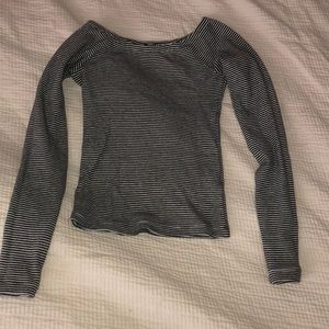 Black & white stripped long sleeve